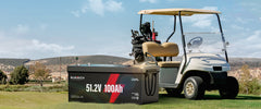 What’s the Difference Between 48v and 51.2v Golf Cart Batteries