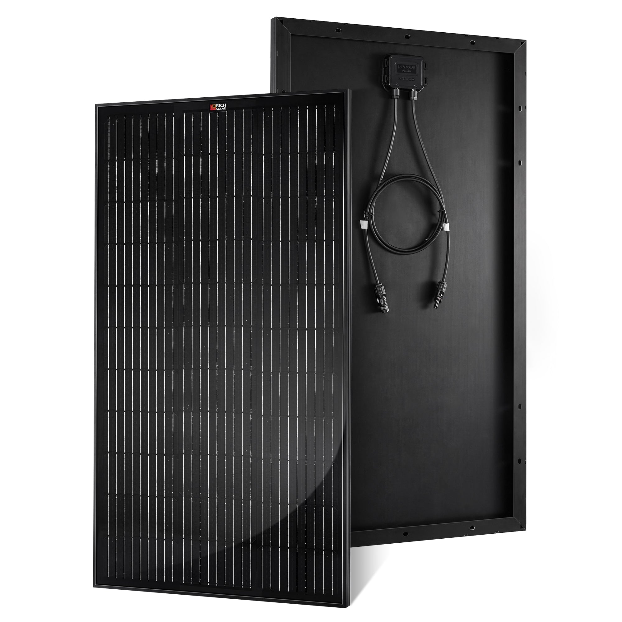 RICH SOLAR | 100 Watt 12V Solar Panel | 25-Year Output Warranty | UL Certified