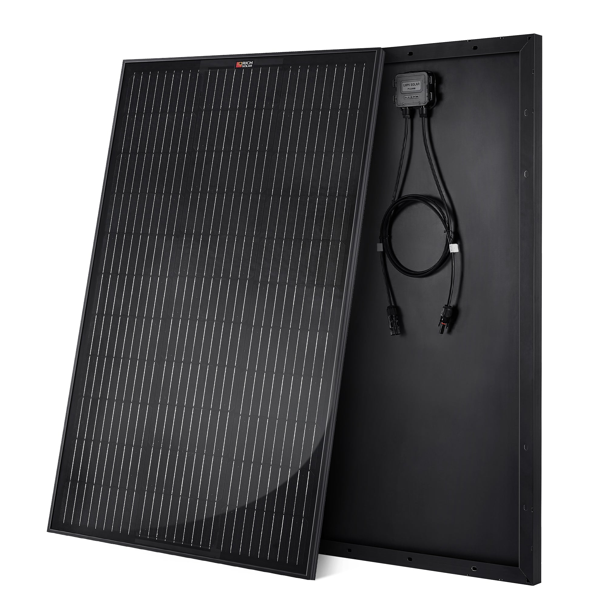RICH SOLAR | 100 Watt 12V Solar Panel | 25-Year Output Warranty | UL Certified