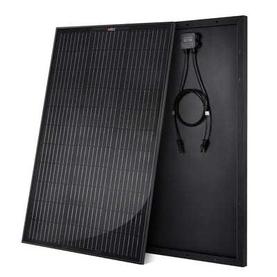RICH SOLAR | 100 Watt 12V Solar Panel | 25-Year Output Warranty | UL Certified