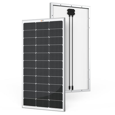 RICH SOLAR | 100 Watt 12V Solar Panel | 25-Year Output Warranty | UL Certified