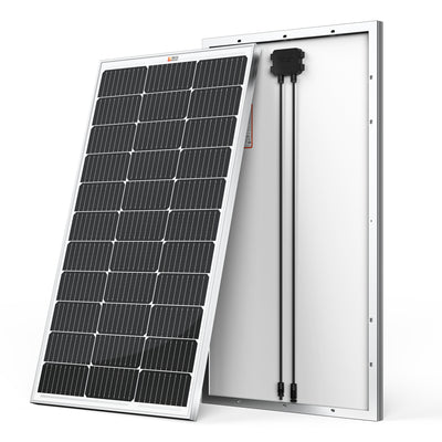 RICH SOLAR | 100 Watt 12V Solar Panel | 25-Year Output Warranty | UL Certified
