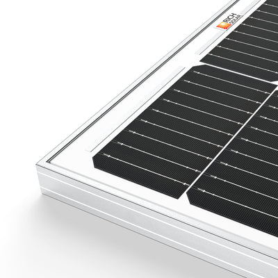 RICH SOLAR | 100 Watt 12V Solar Panel | 25-Year Output Warranty | UL Certified