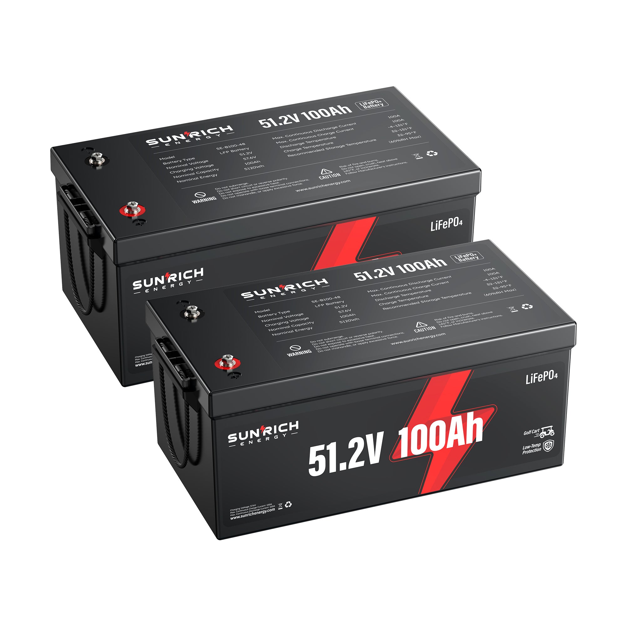 48v lithium golf cart battery