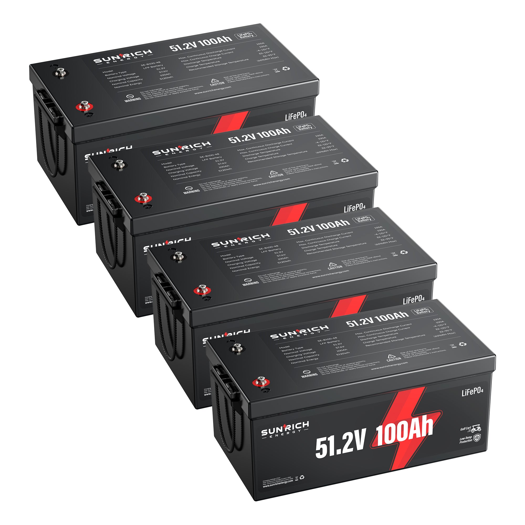 48v lithium golf cart battery