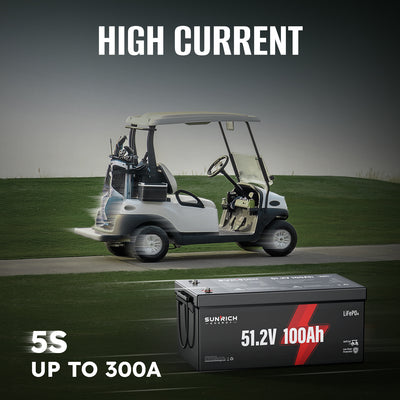 48v lithium golf cart battery - 5s upto 300a current