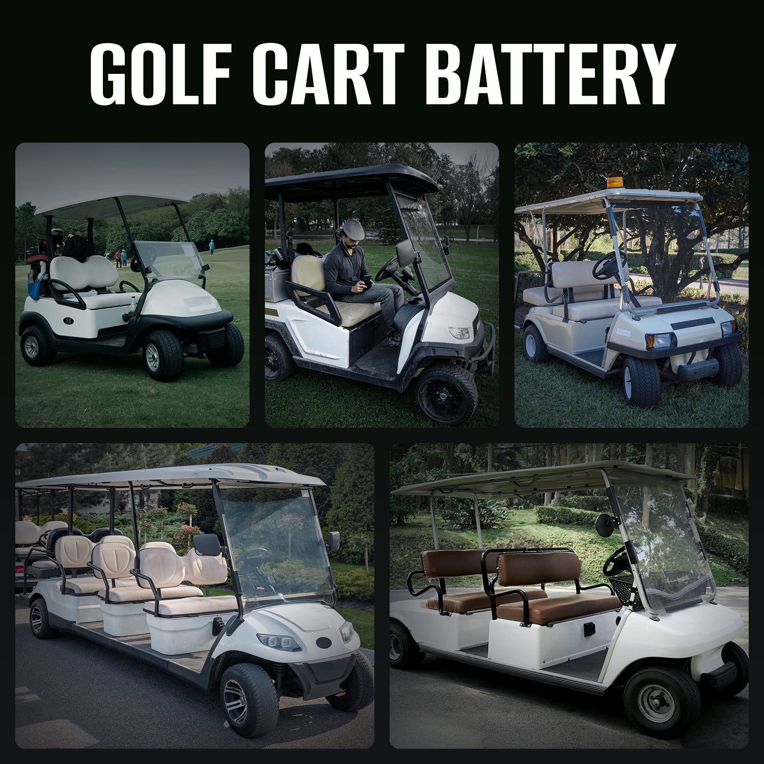 48v lithium golf cart battery - born for golf cart battery