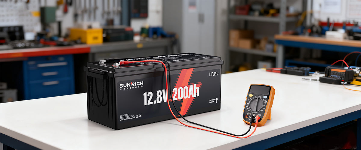 How to Test a Deep Cycle Battery With a Multimeter