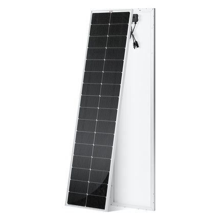 RICH SOLAR | 130 Watt 12V Compact Narrow Panel for Vans, Campers, Boats | UL Certified