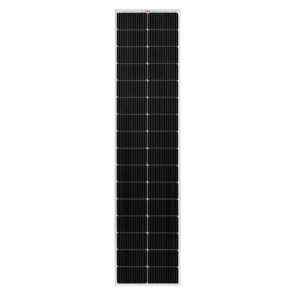 RICH SOLAR | 130 Watt 12V Compact Narrow Panel for Vans, Campers, Boats | UL Certified