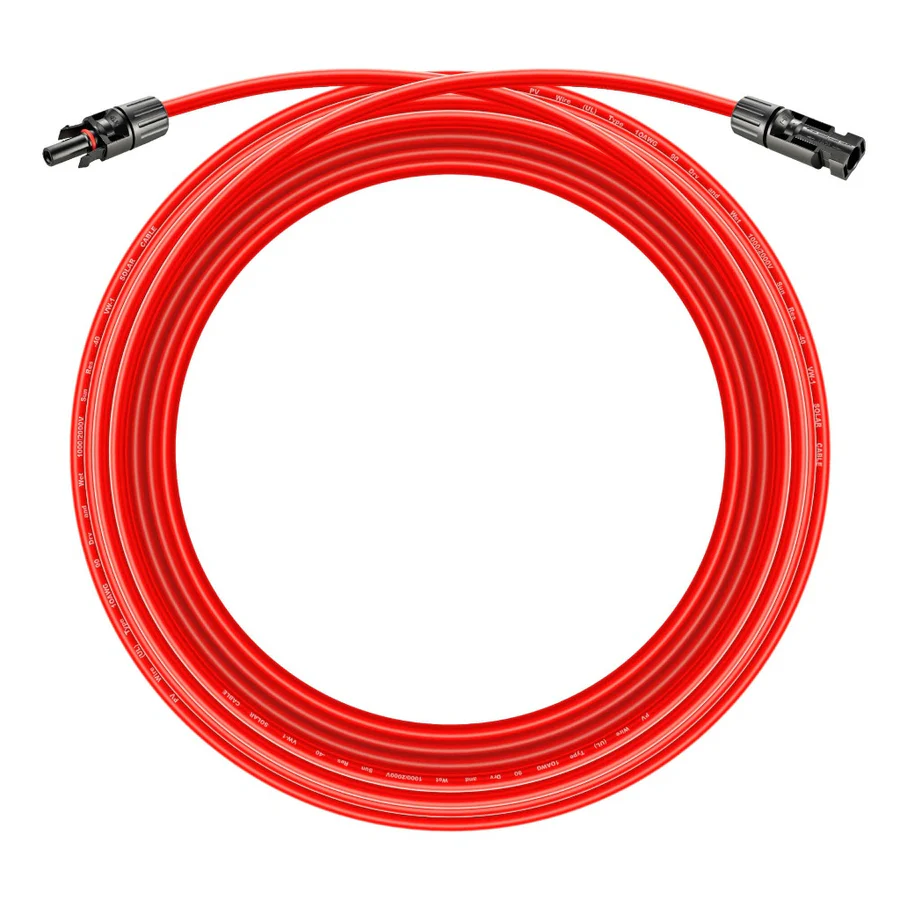 RICH SOLAR | 10 AWG Solar Panel Extension Cable with Male & Female Solar Connectors