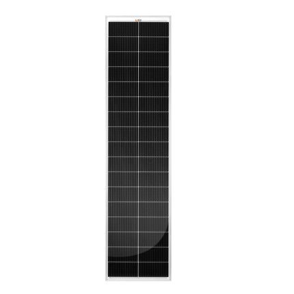 RICH SOLAR | 130 Watt 12V Compact Narrow Panel for Vans, Campers, Boats | UL Certified