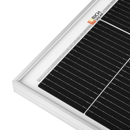RICH SOLAR | 130 Watt 12V Compact Narrow Panel for Vans, Campers, Boats | UL Certified