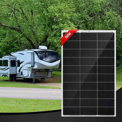 Panel solar Rich Solar de 150 vatios y 12 V | Garantía de salida de 25 años | Certificación UL