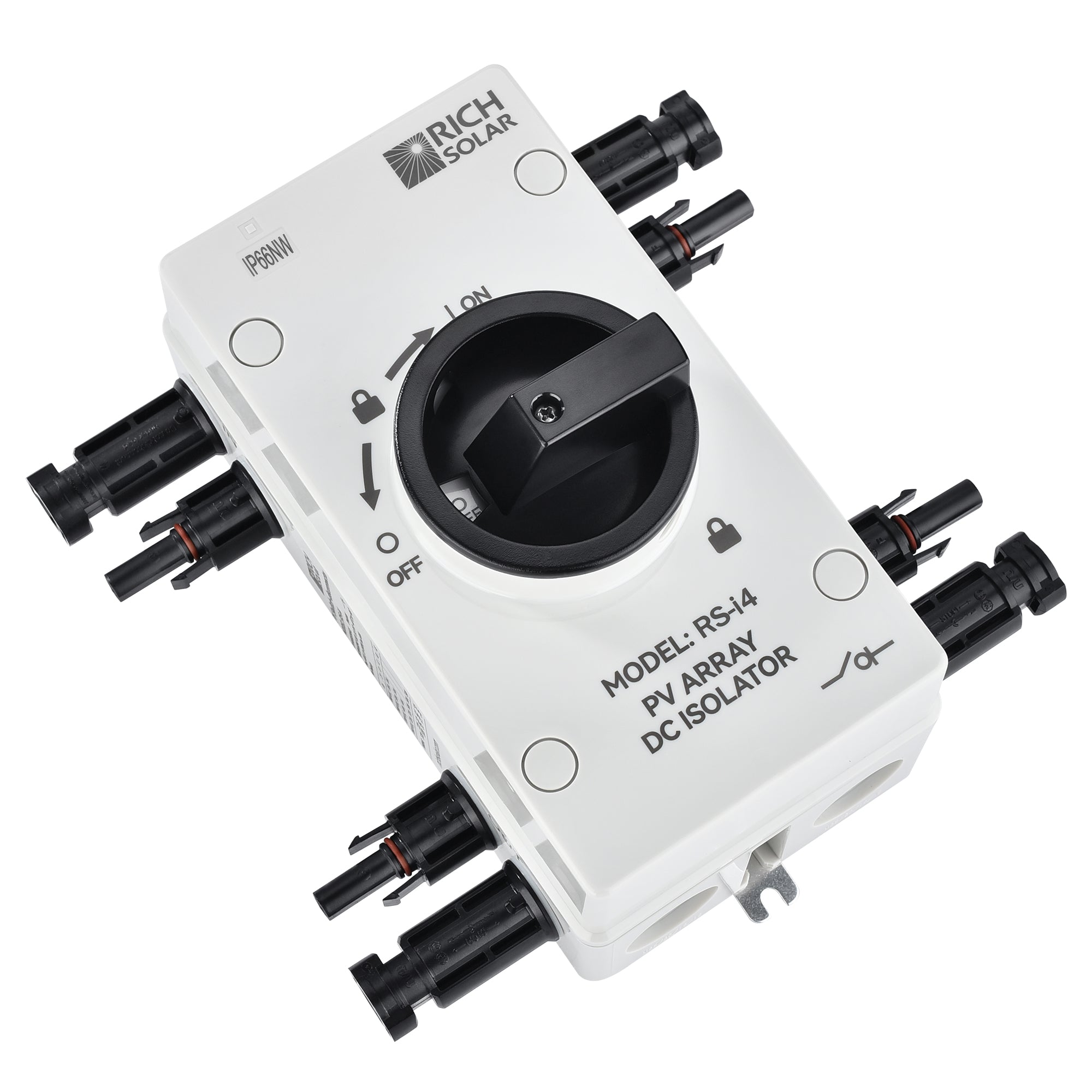 Solarflex Switch RICH SOLAR | Solar PV DC Quick Disconnect Switch | 1500 Volt 32 Amp ...